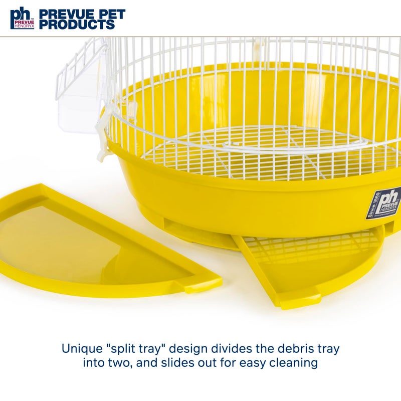 PH Prevue Hendryx Prevue Hendryx SP31999Y Classic Round Bird Cage, Yellow - Image 5